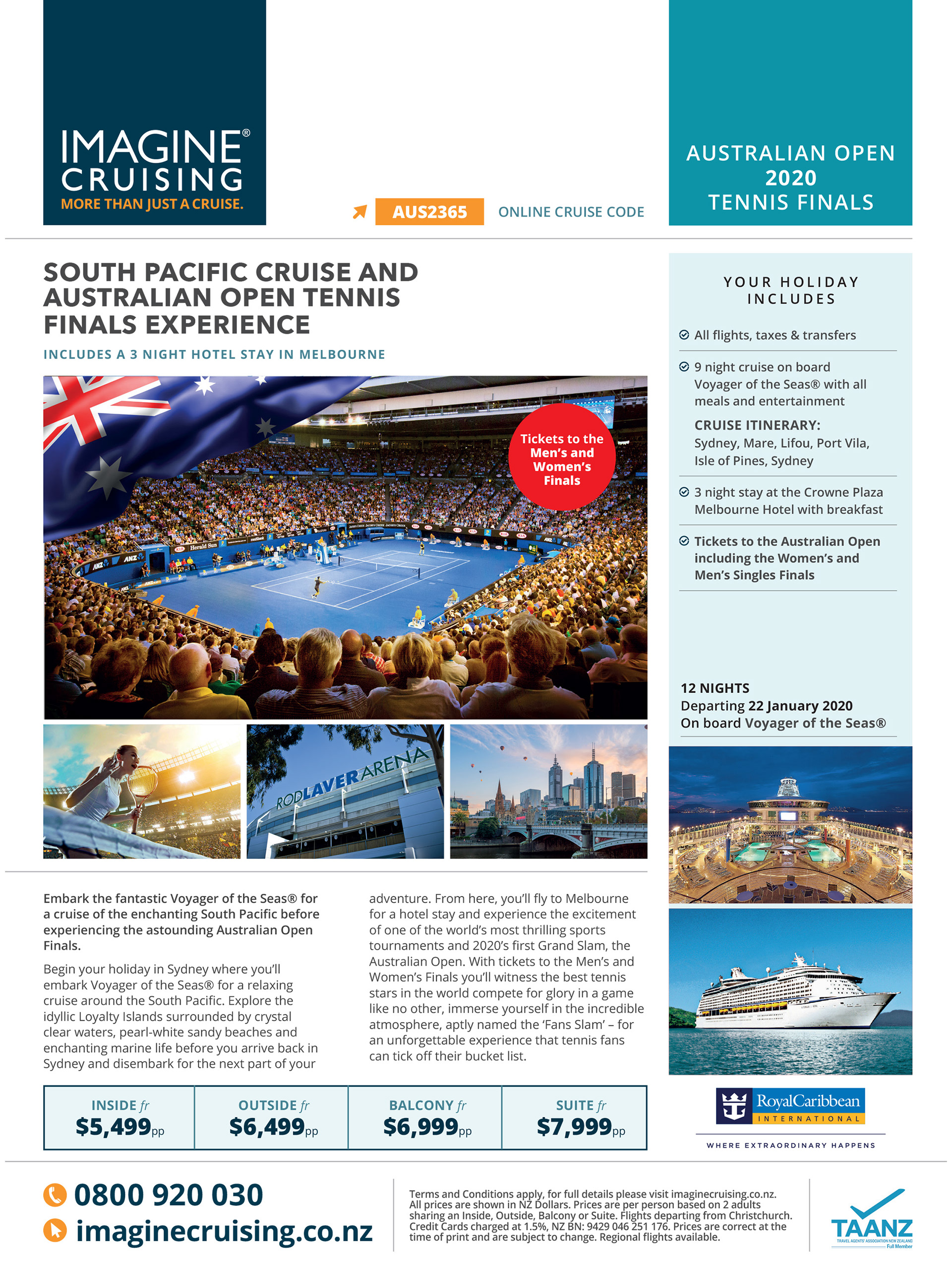 Imagine Cruising Press Ad 6